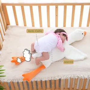 Big White Goose Plush Toy Super Soft Stuffed Toy Hugging Pillow Cushion Animal Plushie Doll #196844