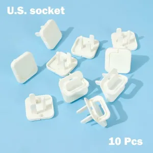 10-pack European Socket Covers with Electrical Safety Features #1167069