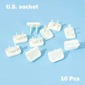 10-pack European Socket Covers with Electrical Safety Features #1167070