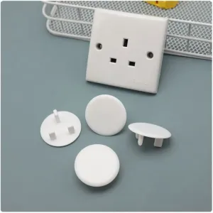 10-pack European Socket Covers with Electrical Safety Features #1167071