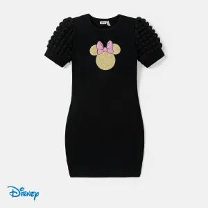Disney Mickey and Friends Family Matching Black Cotton Short-sleeve Graphic Dress or Tee