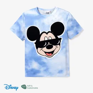 Disney Mickey and Friends Family Matching Character Print Short-sleeve T-shirt #1319014
