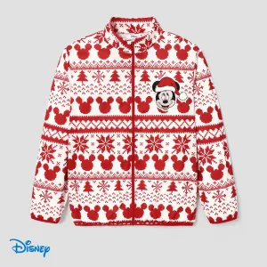 Disney Mickey and Friends Family Matching Christmas Character Embroidered Zipped Jacket #1195753