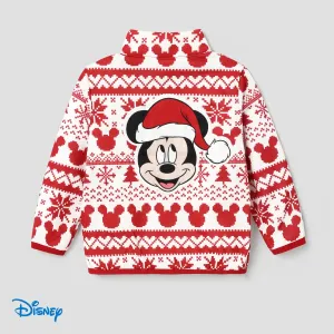Disney Mickey and Friends Family Matching Christmas Character Embroidered Zipped Jacket #1195754