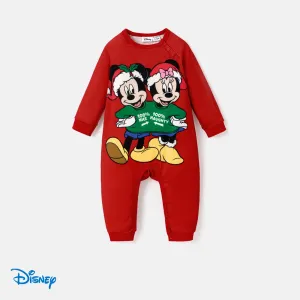 Disney Mickey and Friends Family Matching Christmas Character Print Sweatshirt #1080104