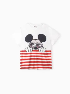 Disney Mickey and Friends Family Matching Short-sleeve Graphic Striped Naiaâ¢ Tee