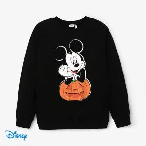 Disney Mickey and Minnie Halloween Family Matching Character Pattern Crew Neck Top #1167398