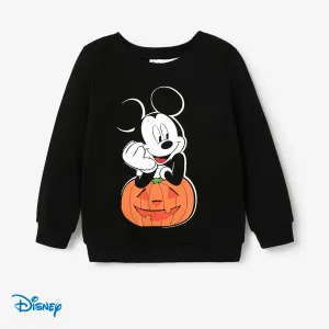 Disney Mickey and Minnie Halloween Family Matching Character Pattern Crew Neck Top #1167408