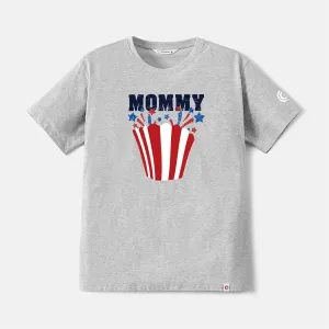 Go-Neat Water Repellent and Stain Resistant Family Matching Independence Day Short-sleeve Tee #1045326