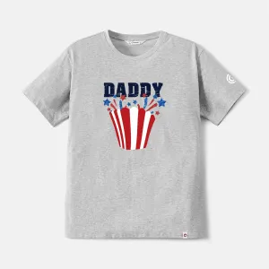 Go-Neat Water Repellent and Stain Resistant Family Matching Independence Day Short-sleeve Tee #1045328