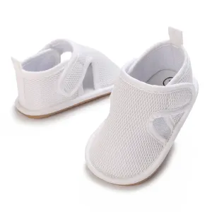 Baby Basic Solid Velcro Prewalker Shoes #1066099