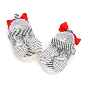 Baby Bow Decor Stripe Headband Prewalker #1051571