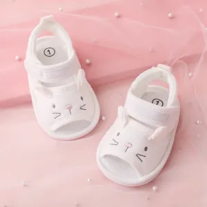Baby Cute Animal Pattern Velcro Prewalker Shoes #1059825