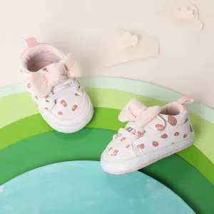 Baby Sweet Bow Decor Soft Sole Prewalker Shoes #1062821