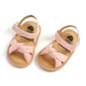 Baby/Toddler Bow Decor Soft Sole Toddler Sandals #1045045