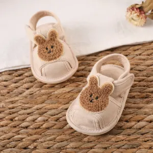 Baby/Toddler Color Cotton Non-slip Bottom Velcro Cartoon Shoes #1032532