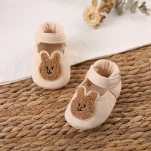 Baby/Toddler Color Cotton Non-slip Bottom Velcro Cartoon Shoes #1032536