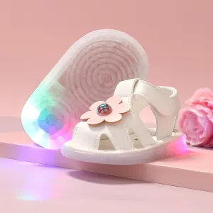 Baby / Toddler Floral Decor LED Prewalker Shoes #886438