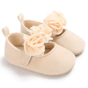Baby / Toddler Flower Decor Princess Solid Shoes #188726