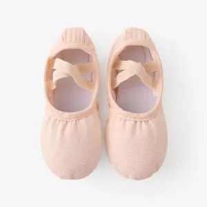 Toddler & Kid Beautiful Cross Strap Ballet Dance Shoes #1108877