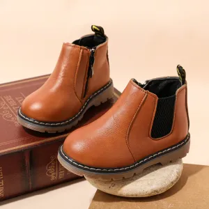 Toddler / Kid Classic Solid Casual Vintage Boots #187466