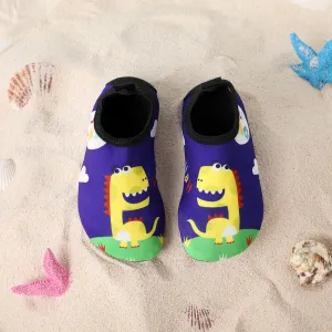 Toddler / Kid Dinosaur Pattern Slip-on Aqua Socks #899238