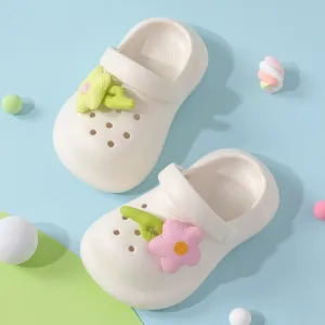 Toddler/Kid Floral Pattern Soft Sweet Hollow Shoes #1048320