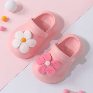 Toddler/Kid Floral Pattern Soft Sweet Hollow Shoes #1048335