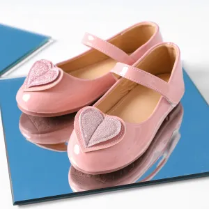 Toddler / Kid Glitter Heart Decor Mary Jane Shoes #729429