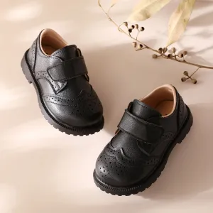 Toddler/Kids Girl/Boy Casual Solid Velcro Leather Shoes #1329184