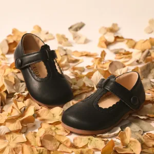 Toddler/Kids Girl Casual Solid Velcro Leather Shoes