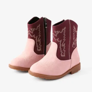 Toddler & Kids Pretty Embroidered Cowgirl Boots #1316397