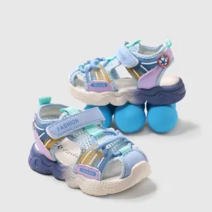Toddler/Kids Solid Casual Mesh Fiber Velcro Sandals