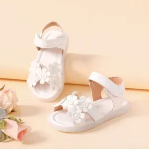 Toddler/Kids Sweet Hyper-Tactile Floral Velcro Sandals #1327770