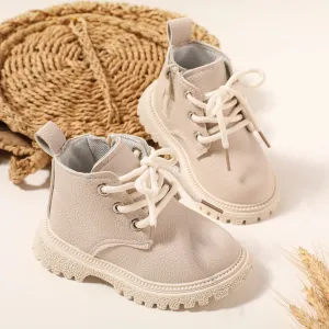 Toddler Plain Lace Up Front Boots #211752