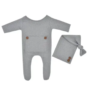 2PCS Baby Knitting Newborn Photography Props Crochet Baby Hats #799012