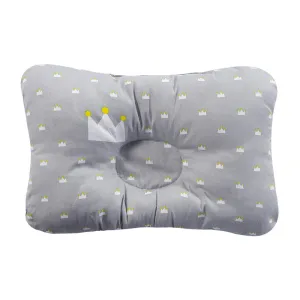 100% Cotton Baby Pillow Newborn Baby Anti Flat Head Baby Sleep Pillow Baby Bedding Sleep Positioner Support Pillow (25*19 cm/9.84*7.48inch  0-12 month #187586