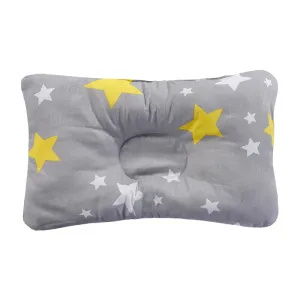 100% Cotton Baby Pillow Newborn Baby Anti Flat Head Baby Sleep Pillow Baby Bedding Sleep Positioner Support Pillow (25*19 cm/9.84*7.48inch  0-24 month #187587