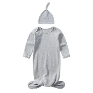 2pcs Baby Cotton Sleep Bag and Hat Set #1100860