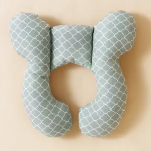 Baby Allover Star Print Bear Shape Pillow for Infants #1043582