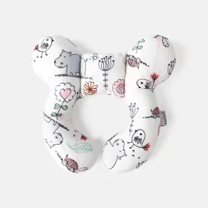 Cartoon Baby Travel Pillow Infant Head and Neck Support Pillow for Car Seat Pushchair #220587