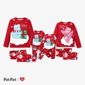 Care Bears Christmas Family Matching Snowflake Print Pajamas Sets (Flame Resistant) #1166133