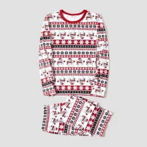Christmas Snowman Family Matching Pajamas Sets (Flame Resistant) #1169616