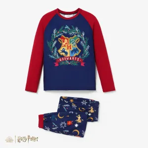 Harry Potter Christmas Family Matching Character Print Long-sleeve Pajamas Sets (Flame Resistant) #1316249