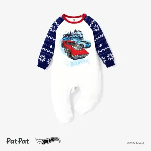 Hot Wheels Christmas Family Matching Character Graphic Sweatshirt and Pants Pajamas Sets #1193263