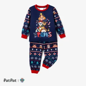 PAW Patrol Christmas Family Matching Character Allover Print Long-sleeve Pajamas Sets(Flame Resistant) #1171340