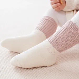 Baby Color matching thickened warm type A cotton socks #1319158