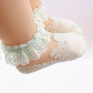 Baby Girl's Lace See-through Sock #188229