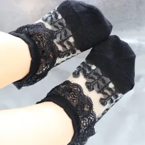 Baby Girl's Lace See-through Sock #188236