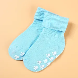 Baby / Toddler Solid Antiskid Socks #189071